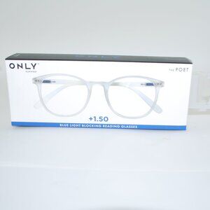 Only Eyewear 1.50 Poet Blue Light Blocking Readers Boxed New